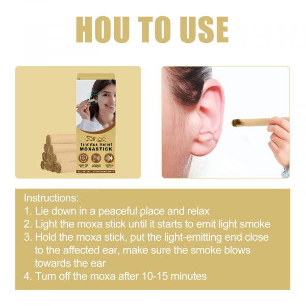 Tinnitus relief Ai Zhi stick（耳鸣缓解艾炙棒） - Image 2